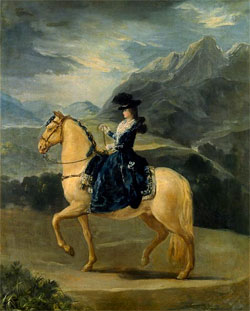 Francisco Goya - Marie Terezie Bourbonská